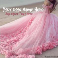 Amazing Pink Dress Girl
