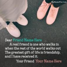 Best Friendship Quotes With Name