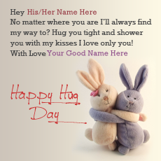 Hag Day Bunnies With Name