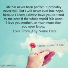 Happy Mothers Day Quotes Images With Name
