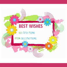 Best Wishes With Name