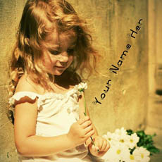 Innocent Little Girl With Name