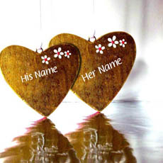 Love Nick Name Hearts With Name