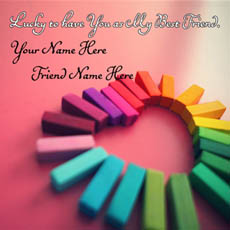 Lucky Best Friends With Name
