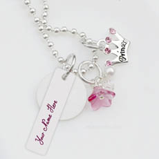 Princess Necklace With Name