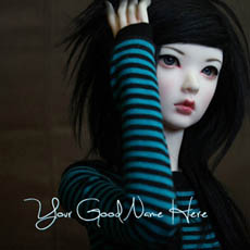 Stylish Doll With Name