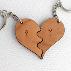 Wooden Heart With Name