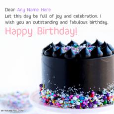 Lovely Happy Birthday Wishes With Name