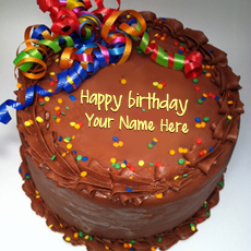 Party Birthday Cake With Name