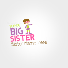 Super Big Sister With Name