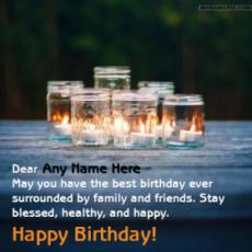 Sweet Happy Birthday Wishes With Name