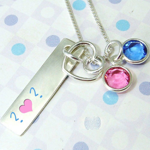 Colorful Pendant Alphabets With Name
