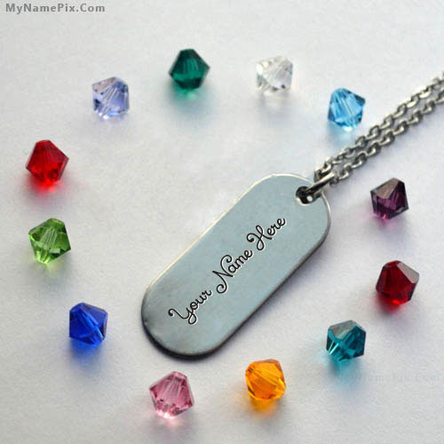 Personalized Elegant Silver Pendant With Name