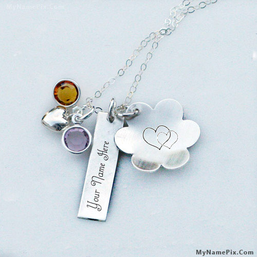 Personalized Lovely Silver Necklace With Name