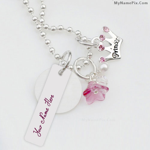Princess Necklace With Name