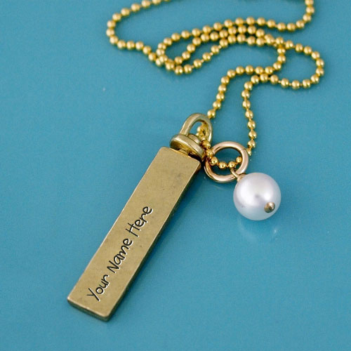Personalized Sterling Silver Gold Filled Necklaces With Name