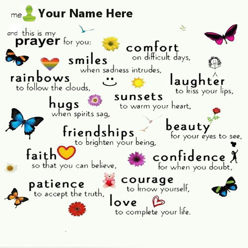 This is my prayer for you With Name